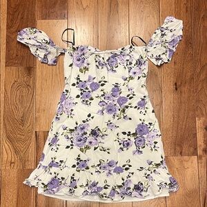 Floral Purple summer  Dress NWT